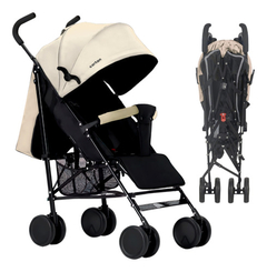 Coche Bebe Paraguita Plegable Con Capota Reclinable Tipo Cama Ultra Liviano Muy Práctico Ruedas Dobles Con Freno - tienda online