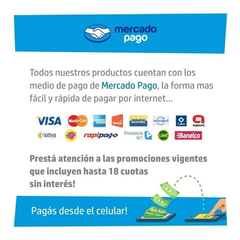 Kit Duchador 5 Posiciones Con Mango Flexible 1,5 M Mozart en internet