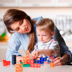 Molde De Silicona Torre Tetris Juego De Equilibrio Set 2 Pcs - demo-astroselling