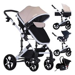 Cochecito De Paseo Cartan Stl500 Plus Color Beige