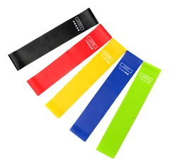 Pack Bandas Elásticas Fitness Color Negro - comprar online