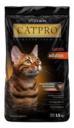Alimento Catpro Para Gato Adulto Sabor Mix En Bolsa 15 kg