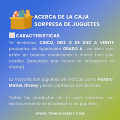 Caja Misteriosa de Juguetes - Grado A en internet