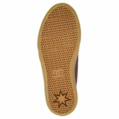 Zapatillas Dc Trase Tx Bordó Marrón