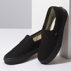 Zapatillas Vans Classic Slip On Negro Negro