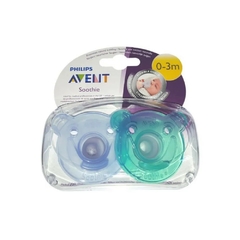 Chupeta Soothie Calmante 0-3m - 2 Unidades - Philips Avent