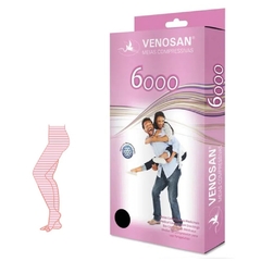 Meia Elástica 7/8 Venosan 6000 20-30mmHg Bege Pé Aberto