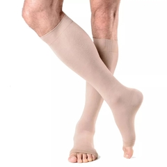 Meia Sigvaris 20-30 Mmhg Unissex Basic Bege 3/4 P2 - comprar online