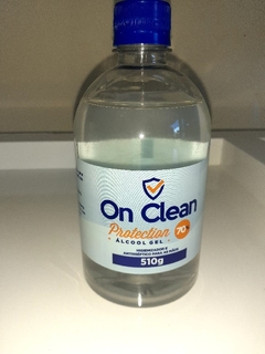 Álcool em gel antisséptico para as mãos70% 510g  ganhe um Pump na internet