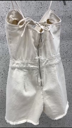 Macacão Alice Jeans OFF - Lamara Brand