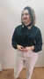 BLUSA DE CREPE COM GOLA LENÇO