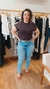 BLUSA IL GOLA ALTA TRICOT CAFE P-38 na internet