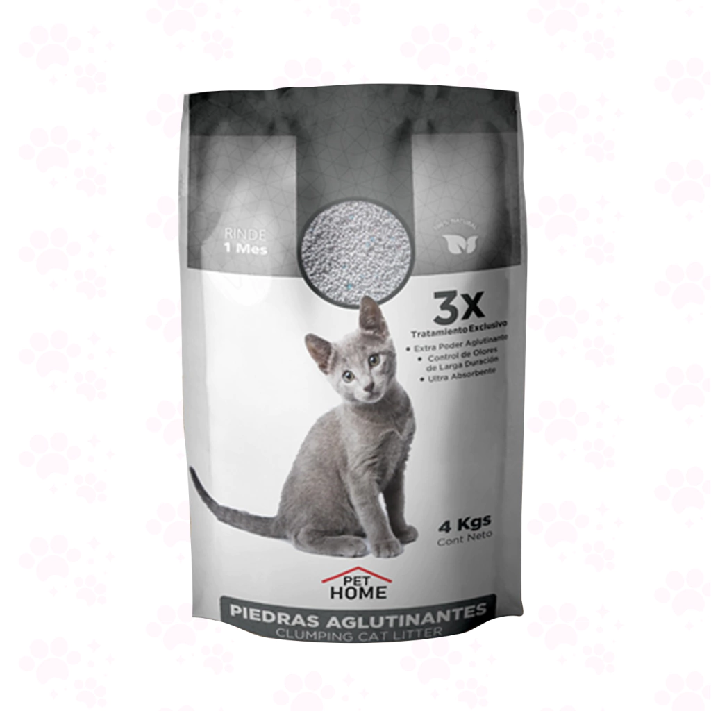 PIEDRA AGLUTINANTE ULTRA ABSORBENTE PET HOME 4KG