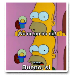 /STICKER_MEMES: Homero_no_no_no