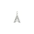 Mini LETRAS 1x1cm Con piedritas cubic - comprar online