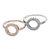 Anillo Pan Circulo Calado 2.8G / 925 y Cubic