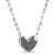 Conjunto Corazon con cadena incorporada PL.925 (Cod.10) - comprar online
