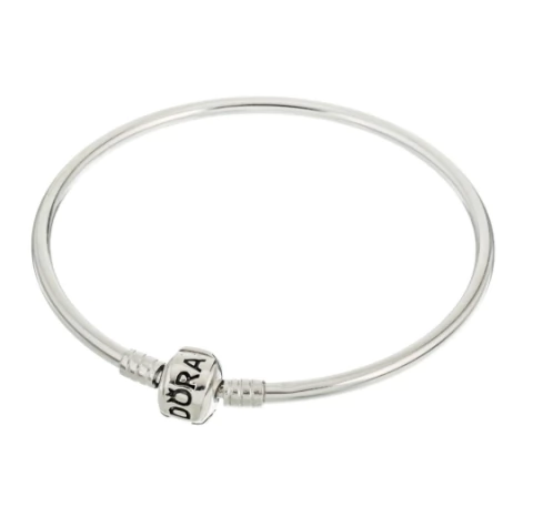 Pulsera Esclava estilo Pandora de PL.925 - 58, 60 y 65cm Cod. RCU. EPP006 - 8x3.5 - comprar online