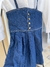 Pechera jeans (solo pechera) / Talle S