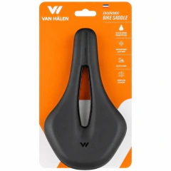 ASIENTO VAN HALEN ANTIPROSTATICO 259X147MM NEGRO en internet
