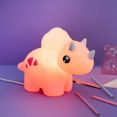 LUMINÁRIA DINO BABY ROSA BEBÊ