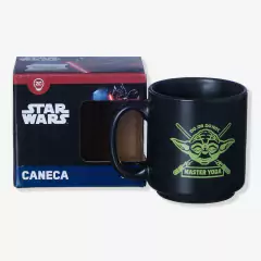Mini Caneca Tina 100ml - Star Wars Yoda