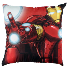 Almofada Microfibra 40x40 - Homem de Ferro