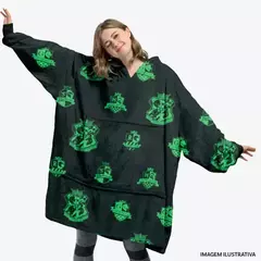 Cobertor c/Manga Hoodie Juvenil - Harry Potter Luminous 10072541 - loja online