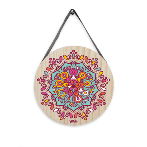 Quadro Redondo Boho