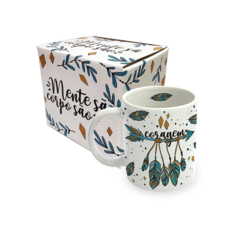Caneca - Flecha Boho Coragem