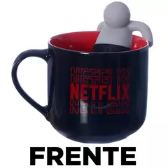 Caneca Com Infusor de chá - Netflix - comprar online
