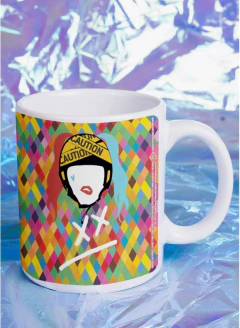 Caneca Birds of Prey Harley Quinn Logo na internet