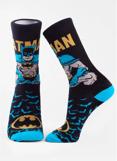 Meia Cano Alto Batman - comprar online