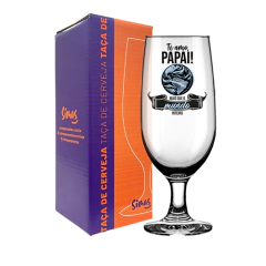 TAÇA DE CERVEJA 300ML - PAI INSPIRAÇÃO - PAPAI