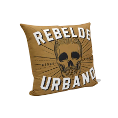 Capa Almofada 40x40 - Barber Shop Marrom - comprar online