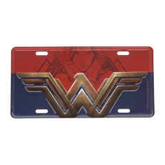 Placa Carro Simbolo Mulher-Maravilha - comprar online