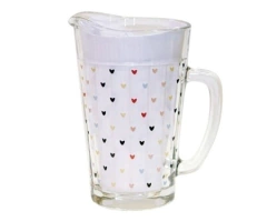 Jarra Grande de Vidro 1,2L - Coração