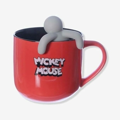 CANECA 350ML COM INFUSOR MICKEY MOUSE - comprar online