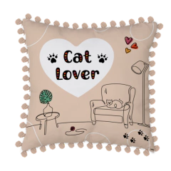 Capa de Almofada Grande - Lar Gato - Pet Friends - 10207 - comprar online