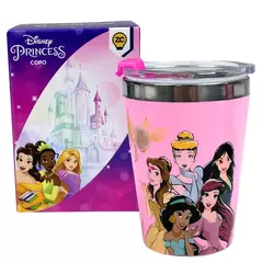 Copo Viagem Snap princesas disney