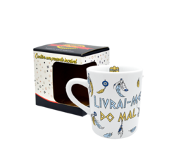 Caneca Pequena 120ml - Olho Grego Filtro dos Sonhos - Maga's Store