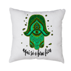 Capa Almofada - Mandala Verde