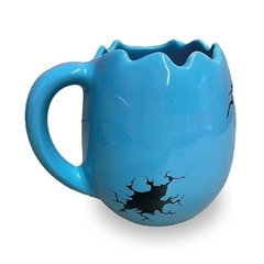 Caneca Formato Ovo de Dinossauro Azul - comprar online