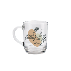 Caneca Lisa de Vidro - Mãe Amor - comprar online