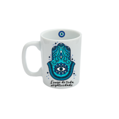 Mini Caneca Mandala Azul