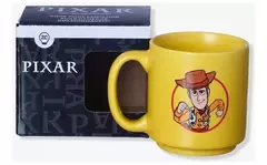 Caneca Mini Tina Disney Pixar Toy Stiory Woody 100ml Cor Amarelo