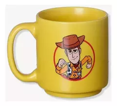 Caneca Mini Tina Disney Pixar Toy Stiory Woody 100ml Cor Amarelo na internet