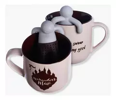 Caneca Com Infusor 350ml Harry Potter