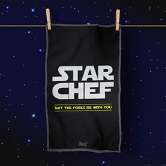 Pano de Cozinha Star Chef Star Wars