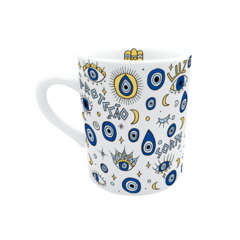Caneca Pequena 120ml - Olho Grego Olhos na internet